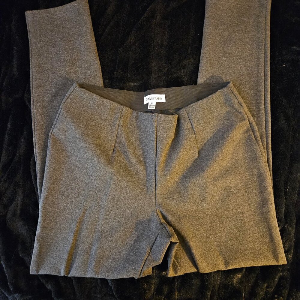Calvin Klein Slip On Gray Pants